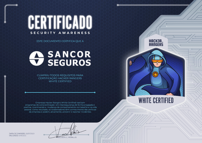 SANCOR SEGUROS - Hacker Rangers White Certified