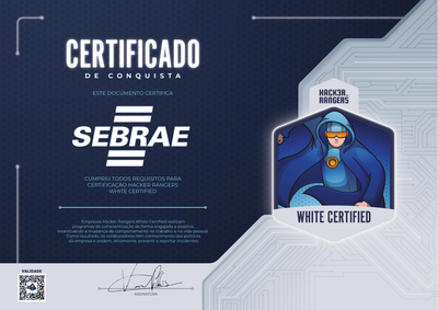 Sebrae RS - Hacker Rangers White Certified