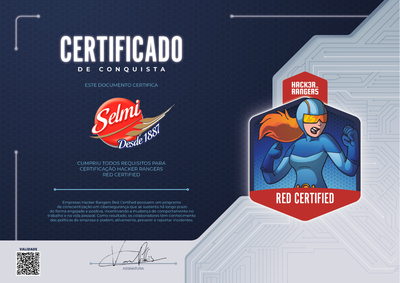 Selmi - Hacker Rangers Red Certified