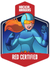 Selo - Caiena Hacker Rangers Red Certified