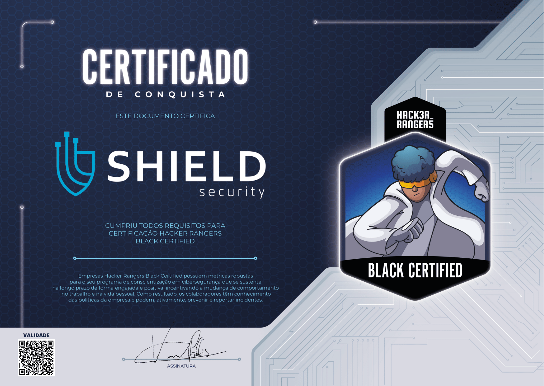 Shield Security - Hacker Rangers Black Certified