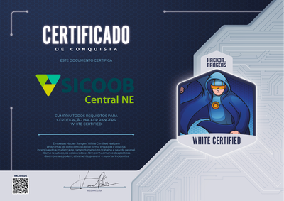 Sicoob Central NE - Hacker Rangers White Certified