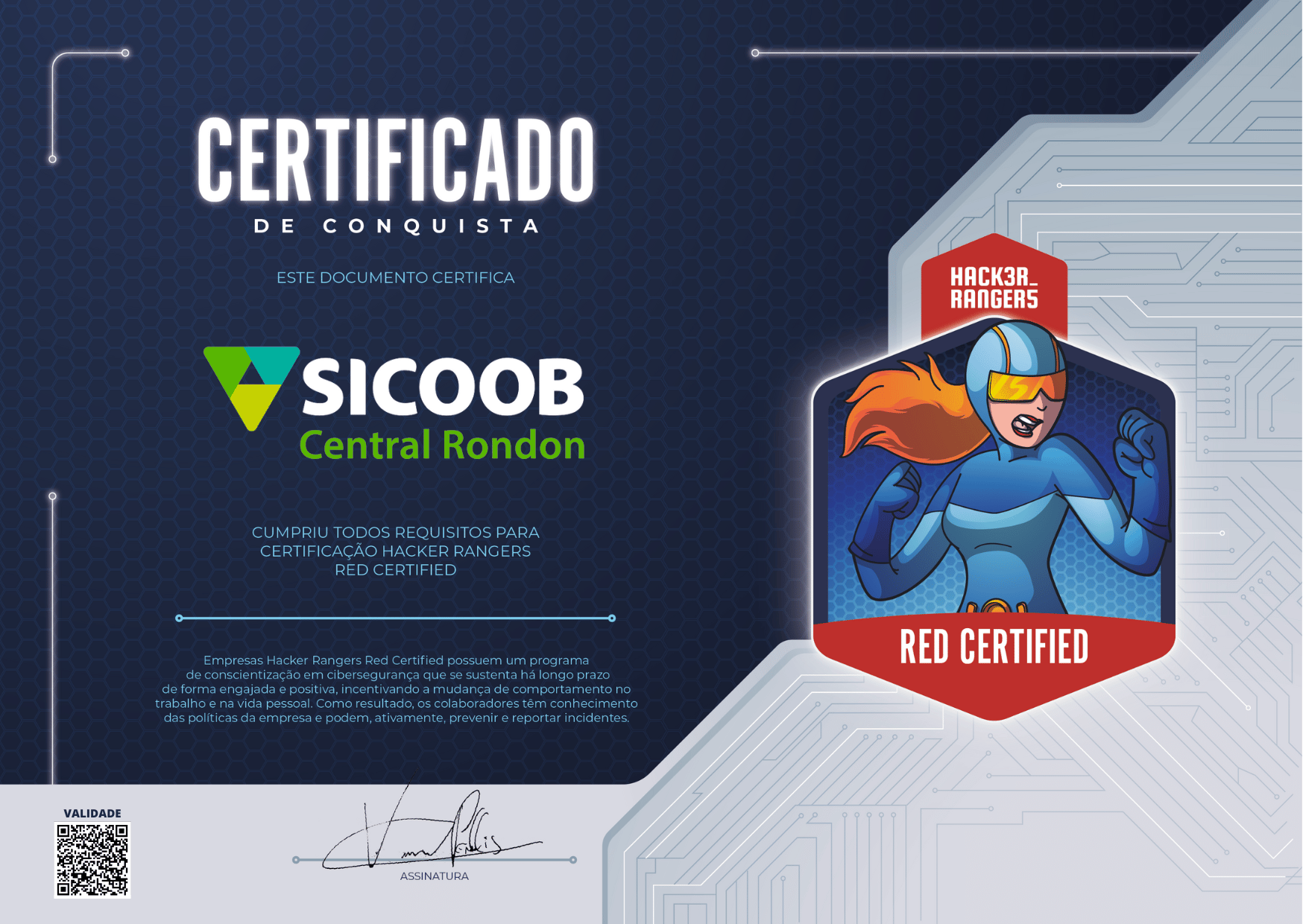 Sicoob Rondon - Hacker Rangers Red Certified