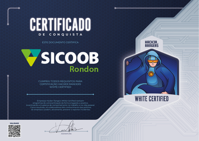 Sicoob Rondon - Hacker Rangers White Certified