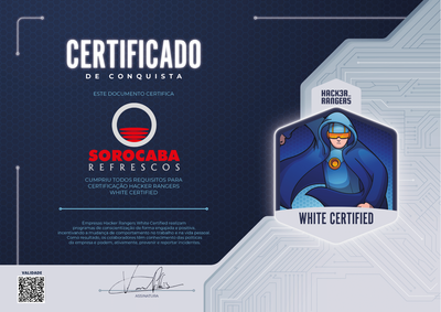 Sorocaba Refrescos - Hacker Rangers White Certified