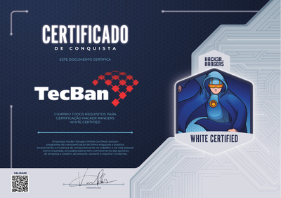 TecBan - Hacker Rangers White Certified