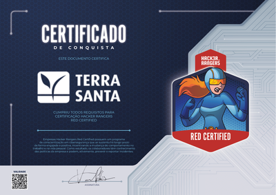 Terra Santa - Hacker Rangers Red Certified