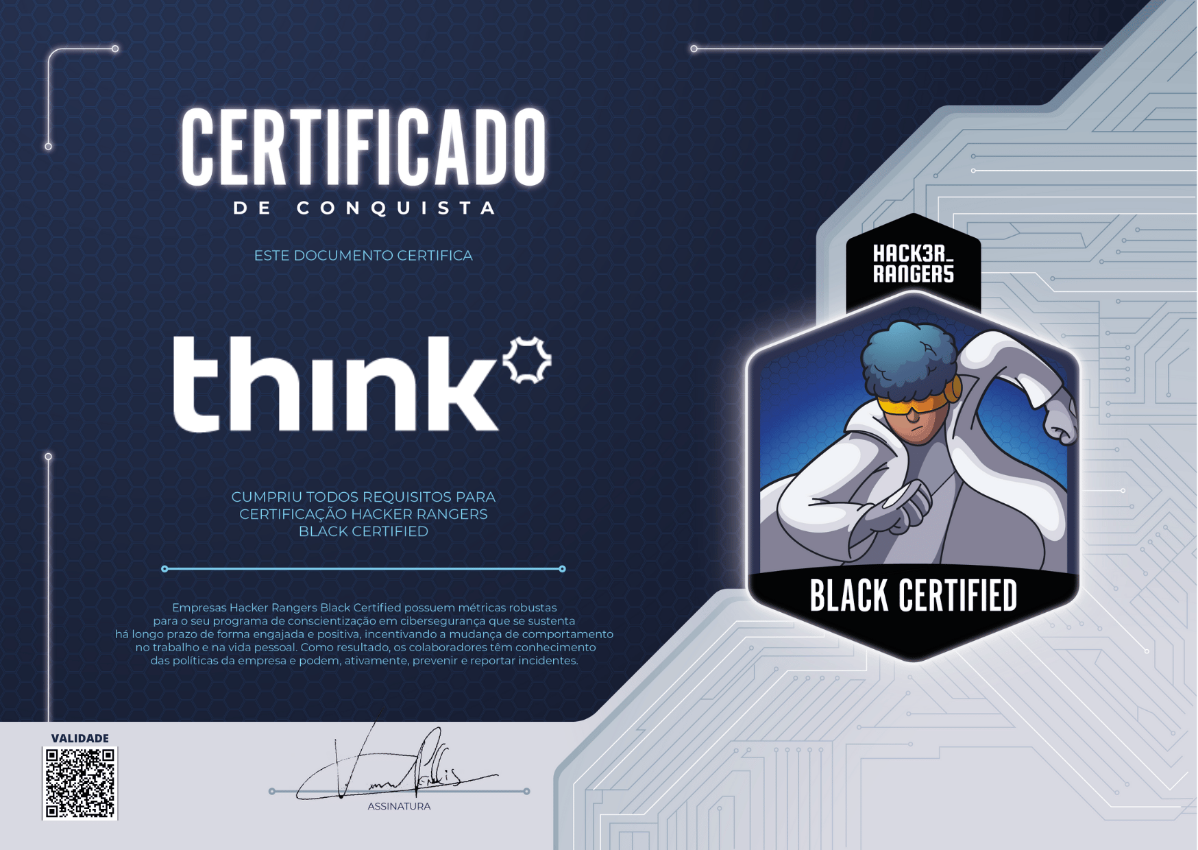 Think IT - Hacker Rangers Black Certified