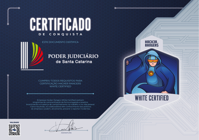 TJSC - Hacker Rangers White Certified