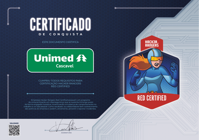 unimed Cascavel - Hacker Rangers Red Certified