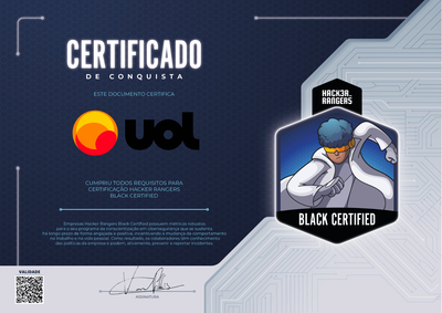 UOL - Hacker Rangers Black Certified