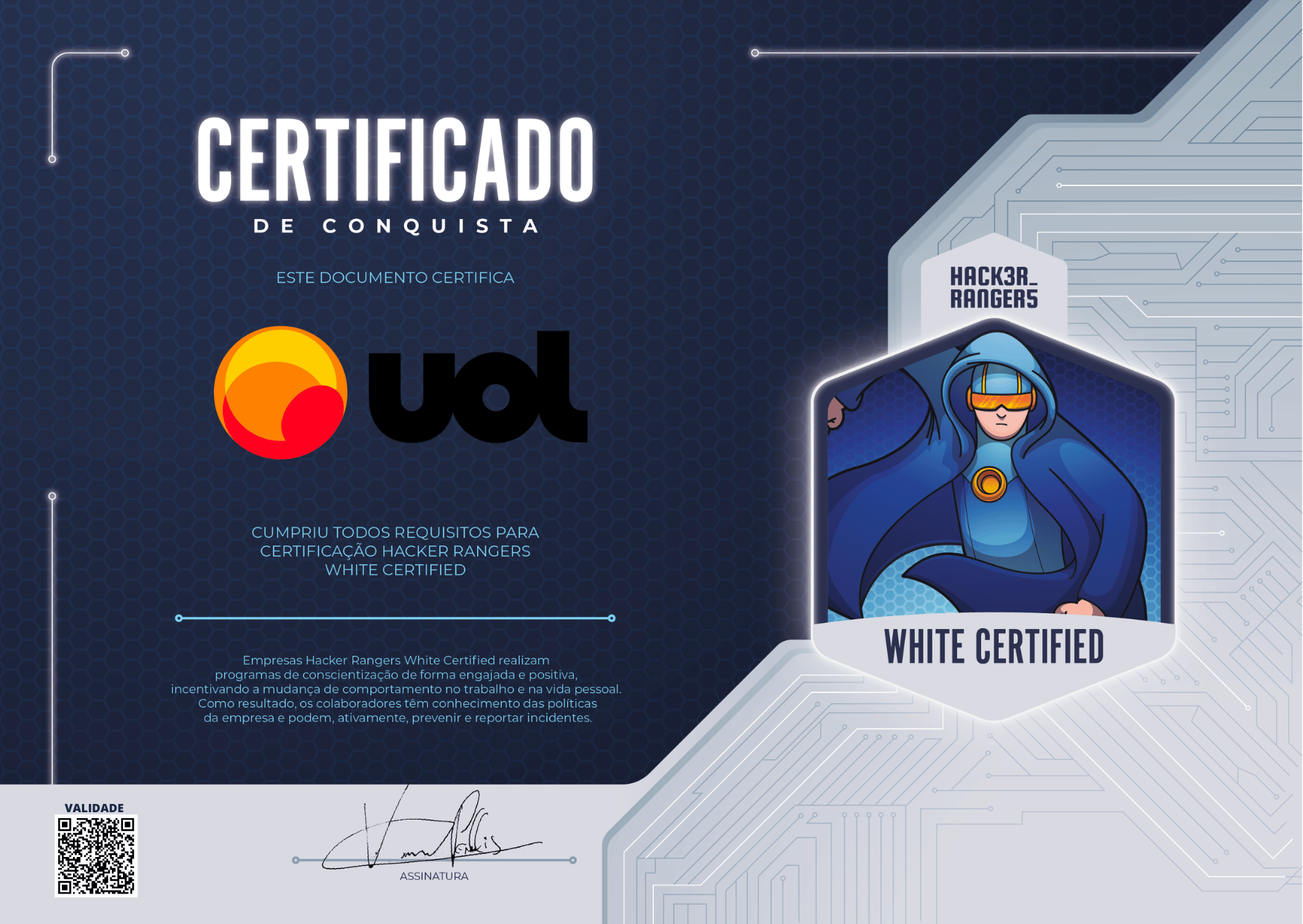 UOL - Hacker Rangers White Certified