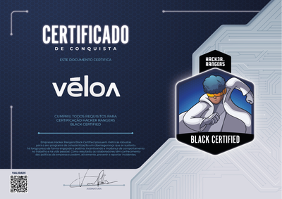 Veloa - Hacker Rangers Black Certified