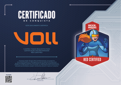Voll - Hacker Rangers Red Certified