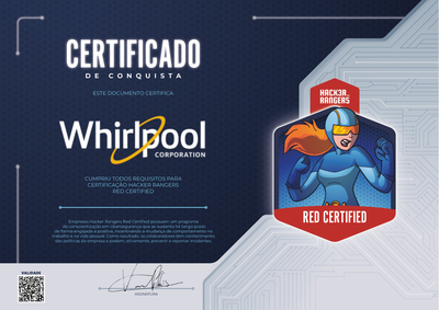 Whirlpool - Hacker Rangers Red Certified