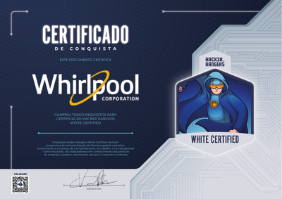 Whirlpool - Hacker Rangers White Certified