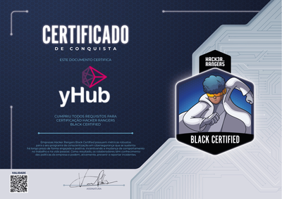 Yhub - Hacker Rangers Black Certified