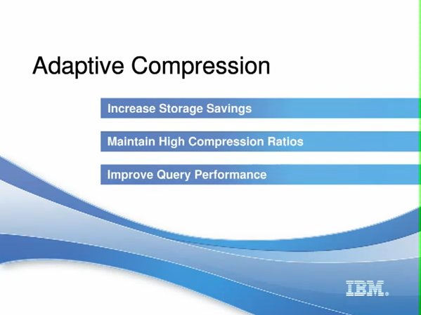 Compressão Adaptativa do DB2 LUW na versão 10.1